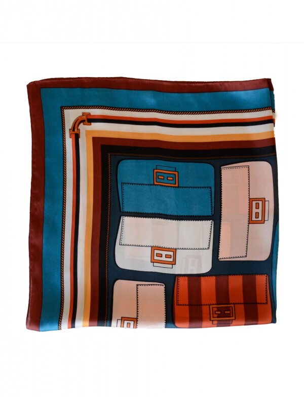 Bandana Figuras MULTI/BORDEAUX