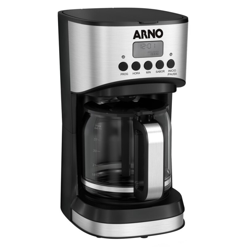 Cafetera de filtro digital Arno New Element | Con tubo mezclador de 1,8 Lts. Cafetera de filtro digital Arno New Element | Con tubo mezclador de 1,8 Lts.