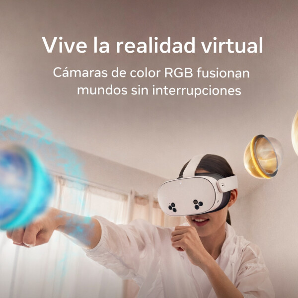 Meta Quest 3s Horizon+128gb Realidad Aumentada VR META QUEST 3S 128 BLANCO DF