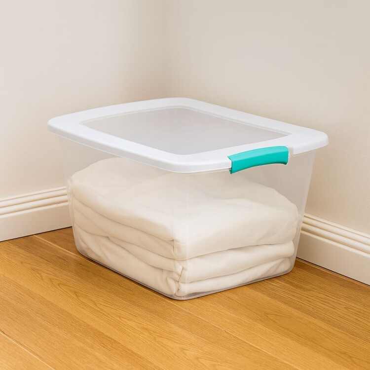 CAJA ORGANIZADORA WENBOX TRANSPARENTE 45 LITROS CAJA ORGANIZADORA WENBOX TRANSPARENTE 45 LITROS