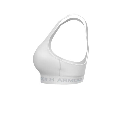 TOP UNDER ARMOUR CROSSBACK MID BRA White