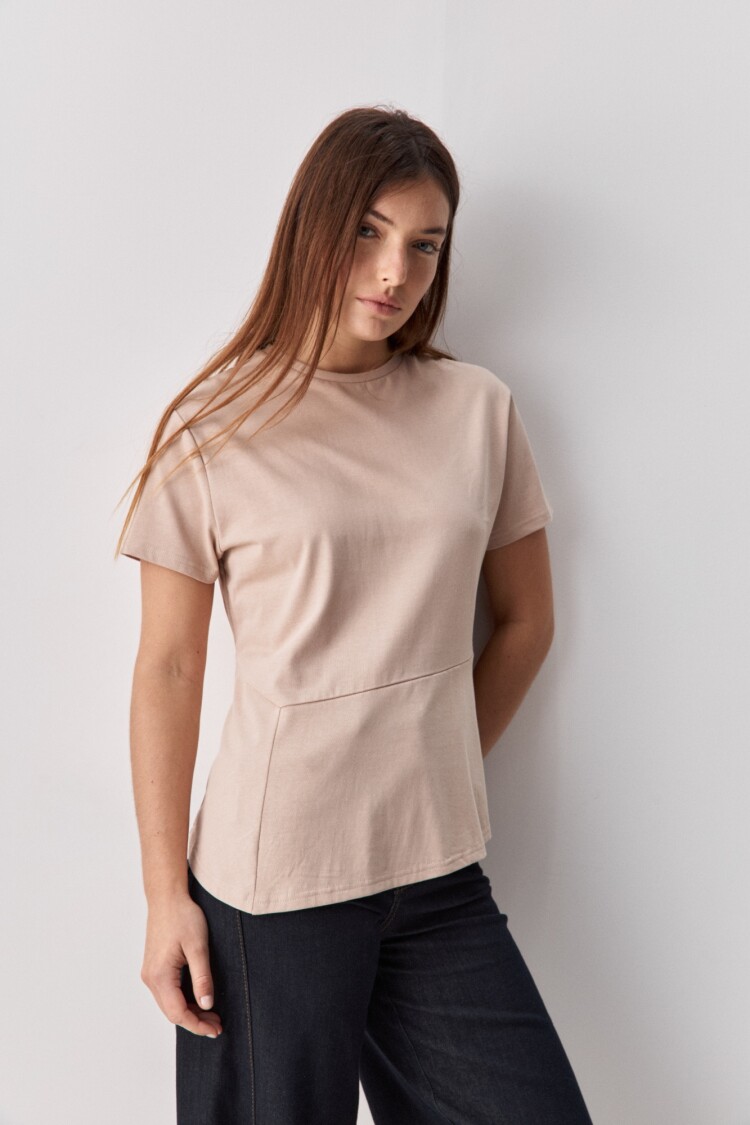 REMERA CASENTINO Beige