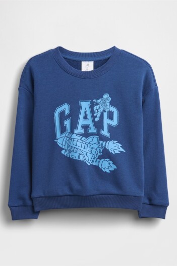 Buzo Deportivo Logo Gap Sin Felpa Toddler Niño Blue Track
