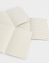 Anotadores Cuadernos y Memos Perrito Set X 3 Cuadernos Impresos Sobre Hoja Texturada - Combinacion Multicolor