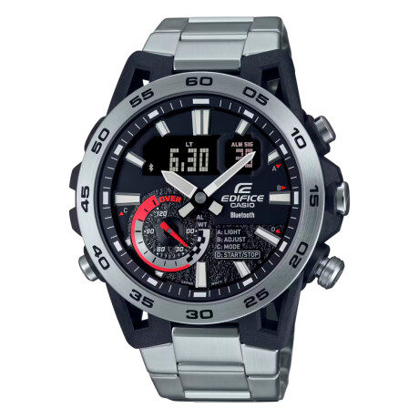 Reloj Edifice Ecb40D-1Adf En Acero Inoxidable Plata 0