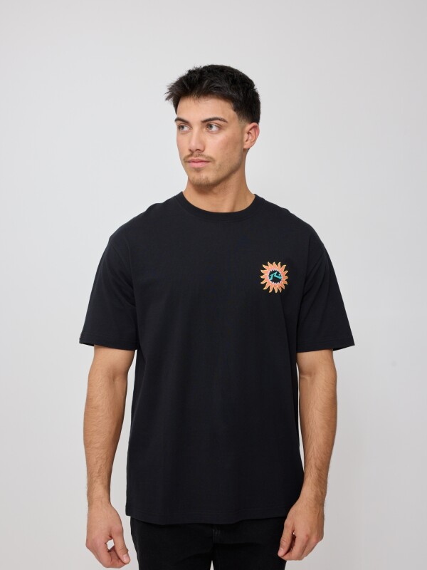 T-SHIRT ILKIAN RUSTY Negro