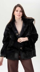 Campera Reversible Georgia Negro