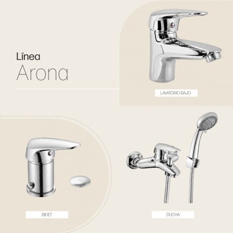 Juego Grifería Completo Ducha Exterior Y Bidet CROMO