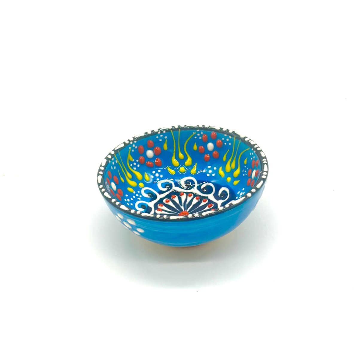 Mini bowl cerámica 8 cm - Celeste 