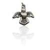 Dije Colgante Ángel-Plata 925 inflada y quemada-Sin Piedra-CP3035 sinpiedra