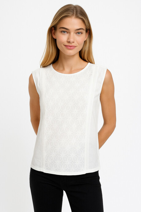 Blusa Eligon Blanco