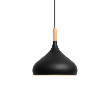Lámpara Colgante Metal E27 Diseño Nórdico Moderno Negro