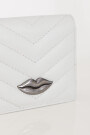 MINI BILLETERA LIPSTICK Gris