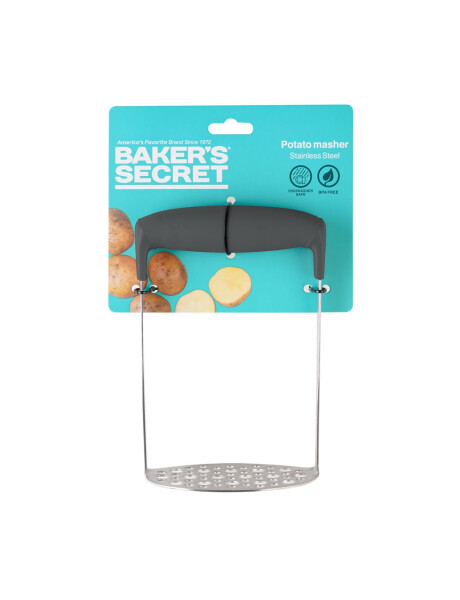 PISA PAPA 17.5CM PP/ACERO INOX. GRIS/ROJO PISA PAPA 17.5CM PP/ACERO INOX. GRIS/ROJO