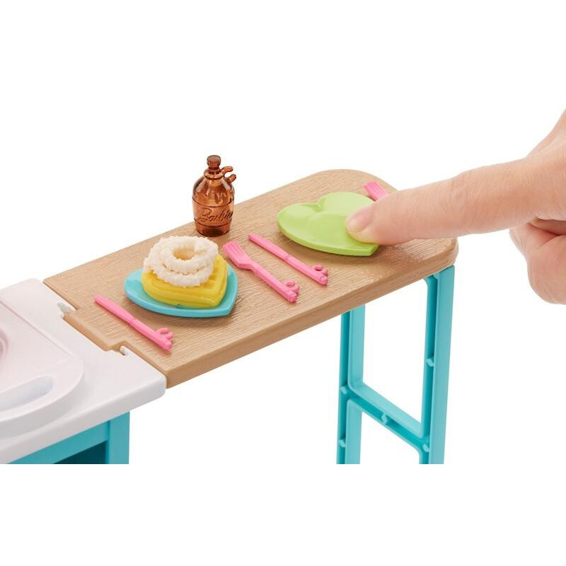 Muñeca Stacie y el set de desayuno Barbie Muñeca Stacie y el set de desayuno Barbie