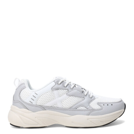 Championes de Mujer MUNICH Runar 07 Blanco - Gris