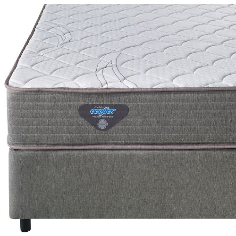 Colchon Ecoflex 2 Plazas Densidad 45 Espuma 1.40 x 1.90 x 20cm Colchón