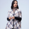 Cardigan Oversized Zip MULTI/BEIGE