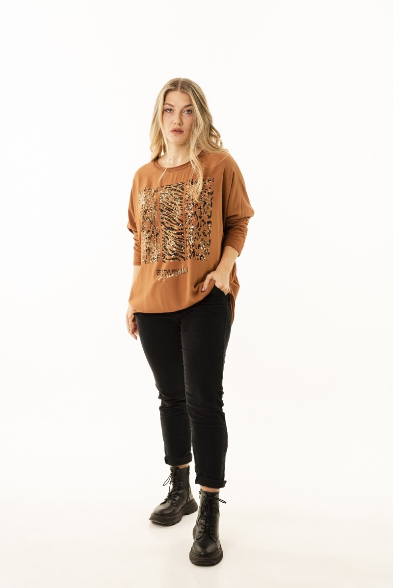 Blusa Vera - Camel 