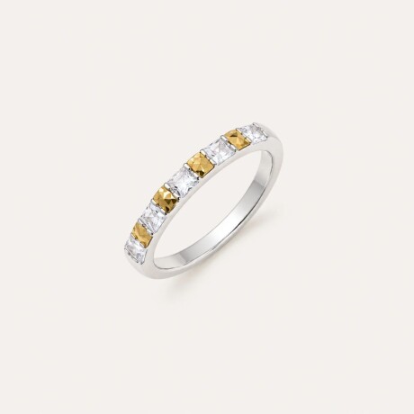 Anillo Serena - Plata y Oro Anillo Serena - Plata y Oro