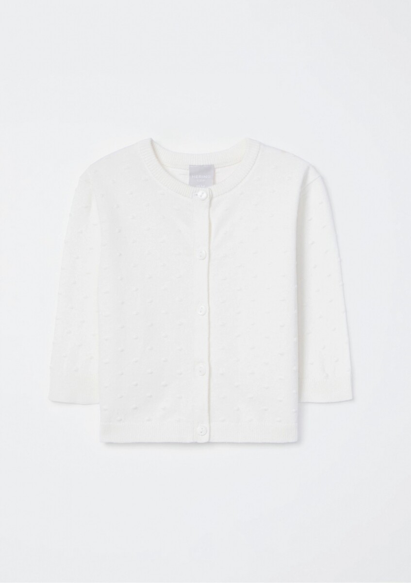CAMPERA INFANTIL DE BOTONES - BEIGE 
