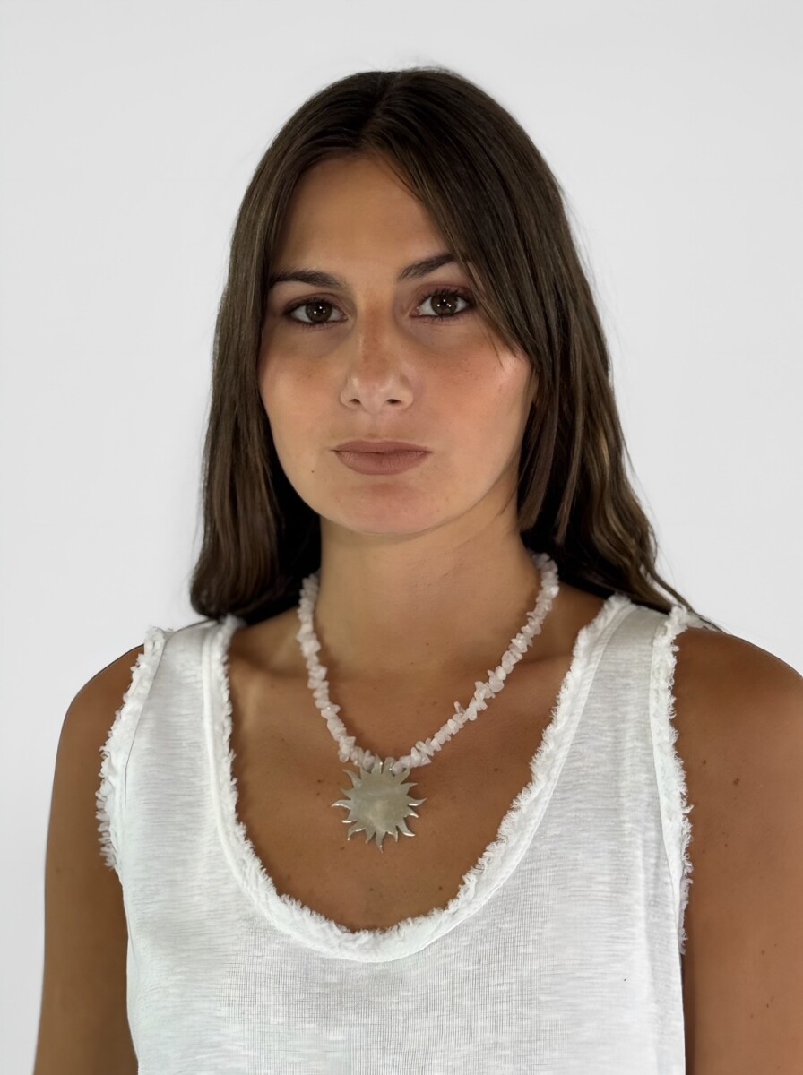 COLLAR SOLEZNO - BLANCO 