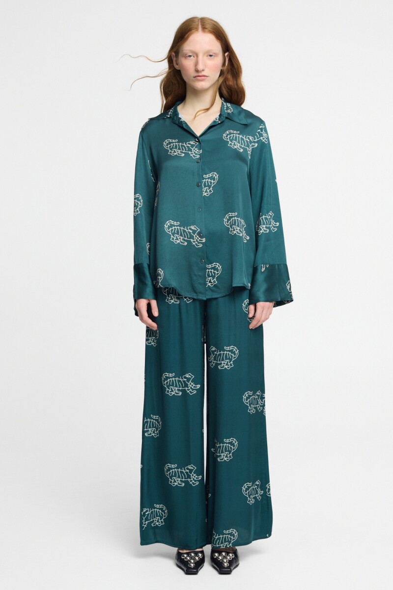 MARTI PANTS Tigress Petrol