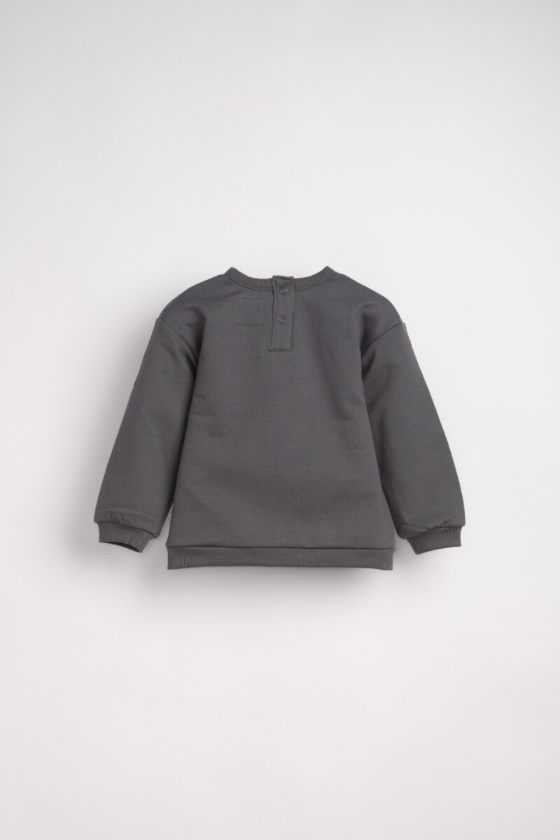 Buzo deportivo Gris Oscuro