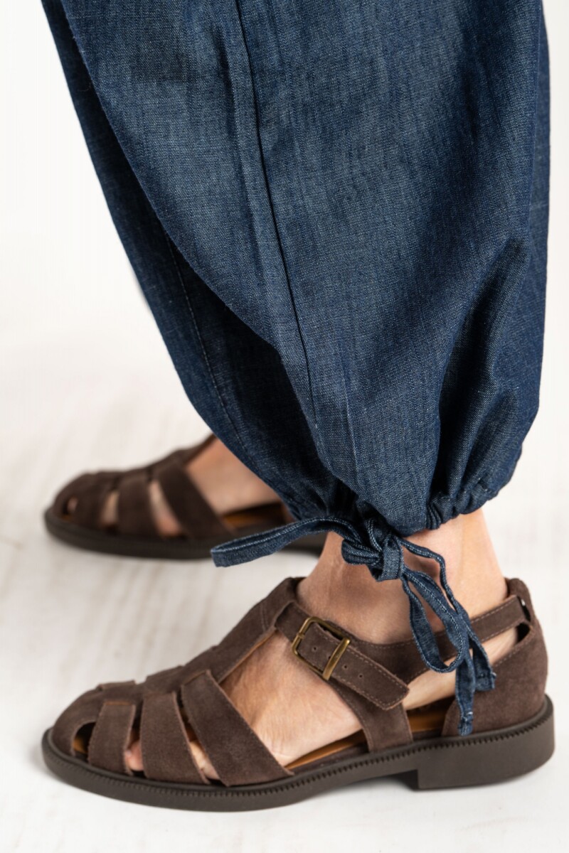 Jean Wide Leg Balloon Denim