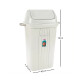 Tarro de residuos con tapa vaivén 60 lts GRIS