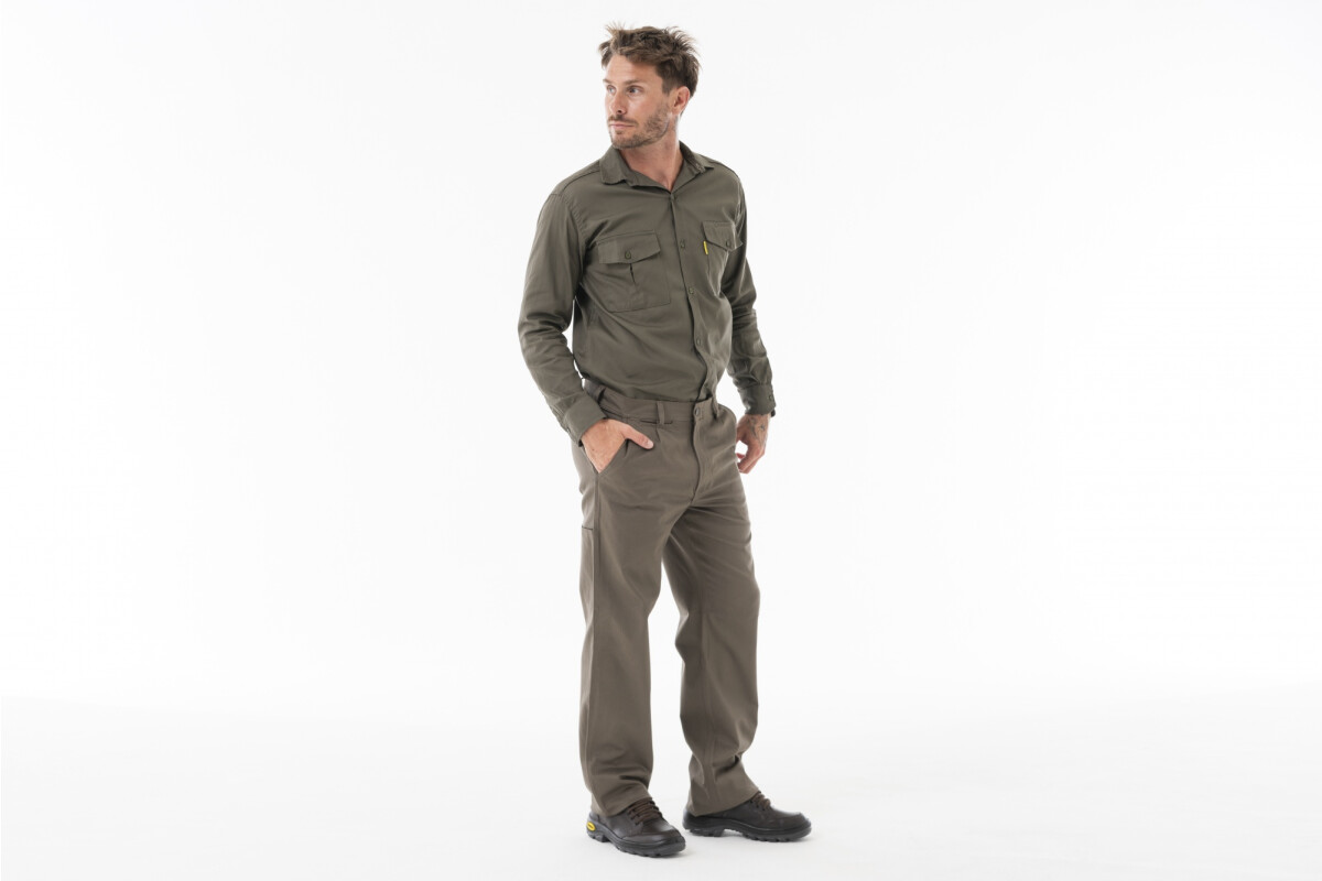 PANTALON TRABAJO FLEX Verde