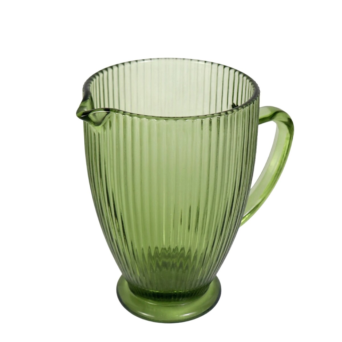 JARRA DE VIDRIO VERDE 1100ML 