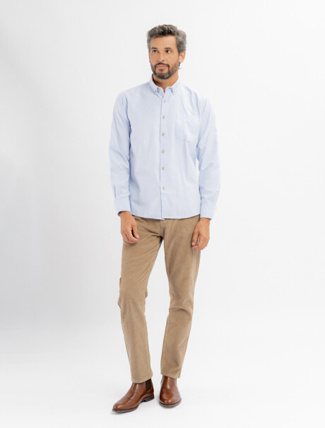 Pantalon pana caqui