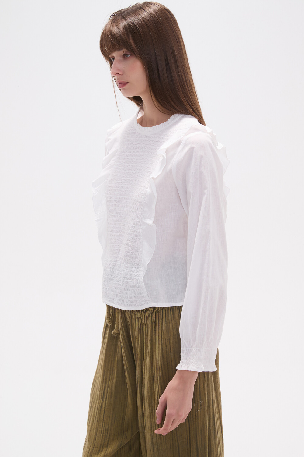 Blusa Cheriel Blanco