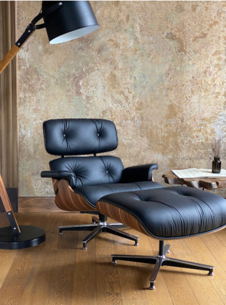 Butaca Eames Lounge - Negro EN EXHIBICIÓN | SIN CAMBIO 