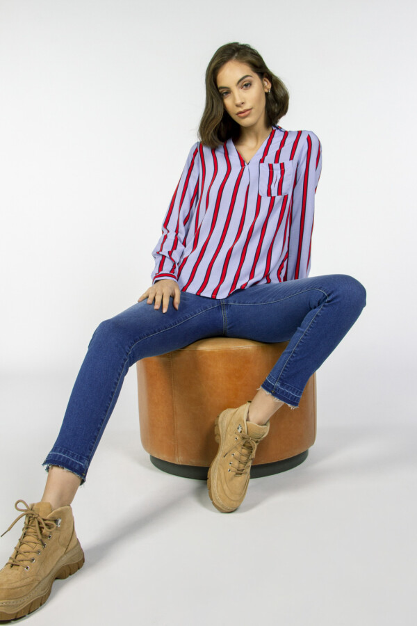 BLUSA HELSINKI Celeste