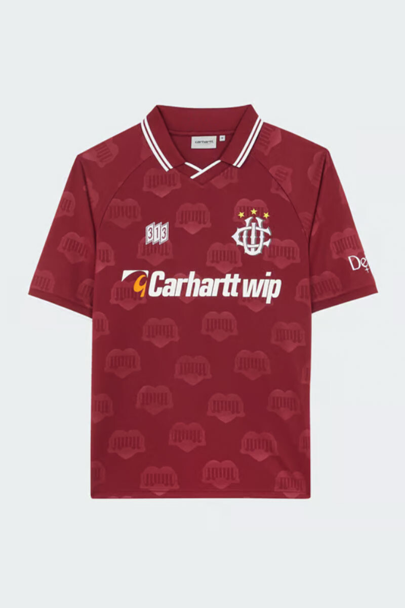 S/S Hartts Football T-Shirt Bordo