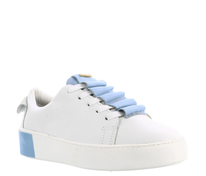 Deportivo acordonado Branco/Azulpastel
