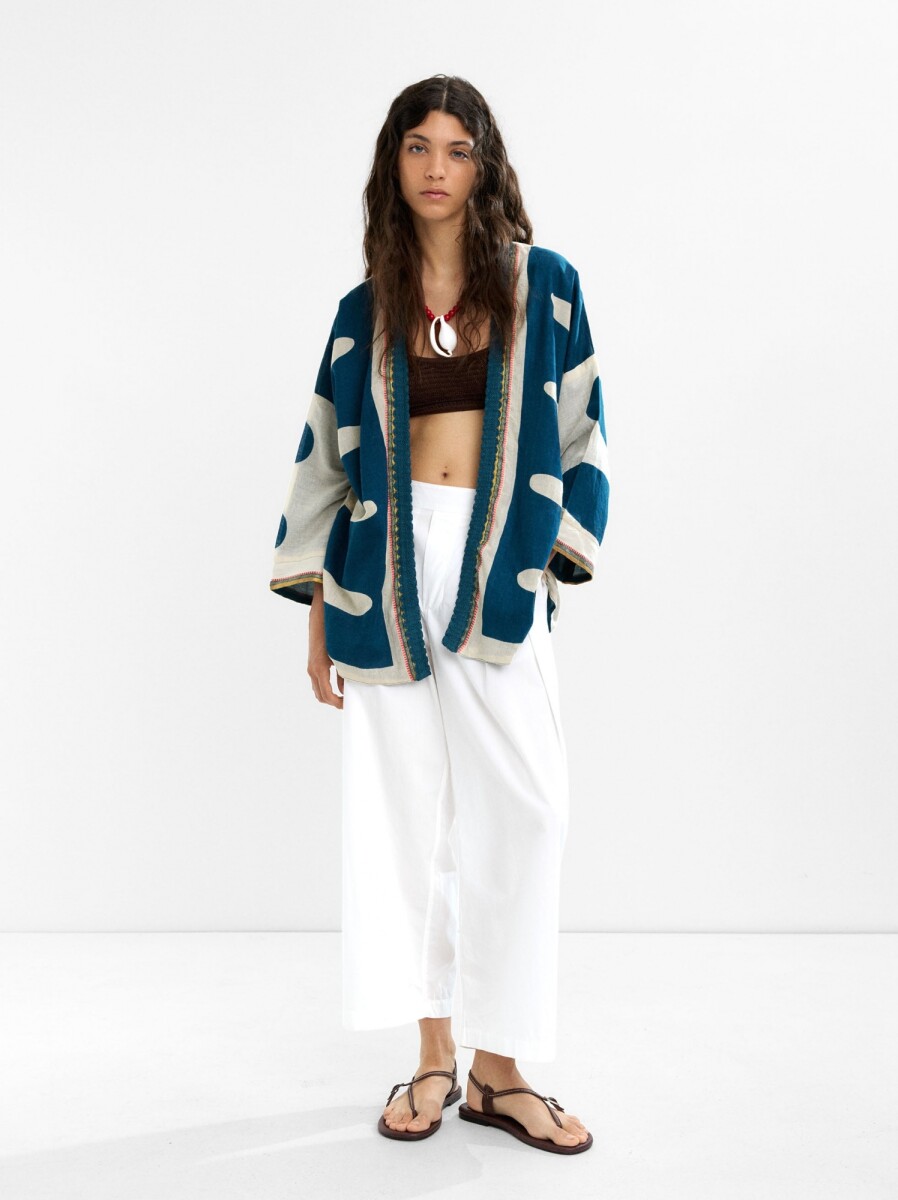 Kimono T2 Jun - multicolor 