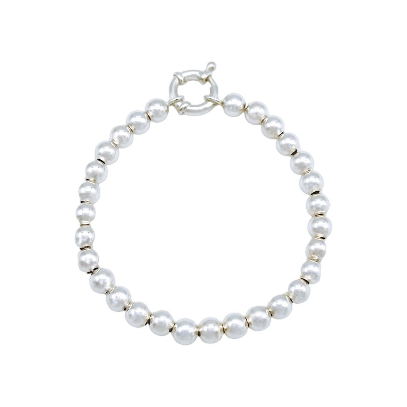 Pulsera Bolitas-Plata 925-Sin piedra-PU3128 sinpiedra