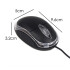 Mouse Con Cable Weibo M36 MOUSE WEIBO M36 USB NEGRO LEDSTAR