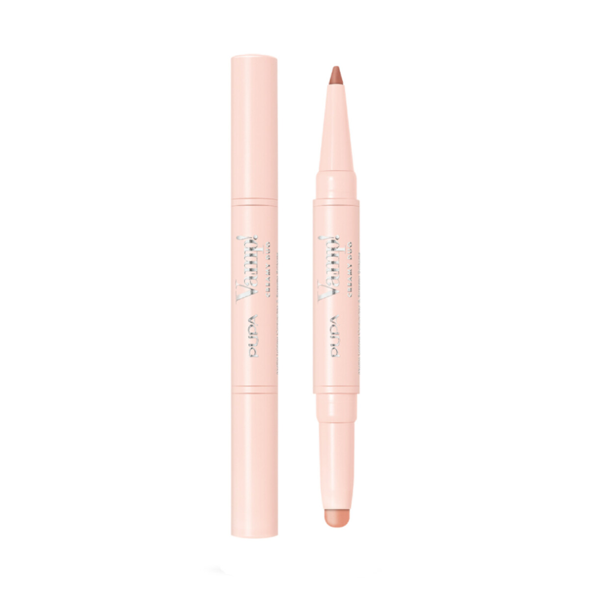 Delineador y Labial 2 en 1 Vamp! Creamy Duo 001 Fair Nude - Pupa 