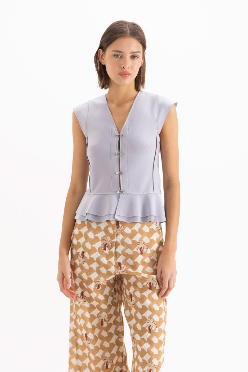 TOP SELENE Gris