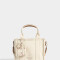 City Cartera City Canvas - Blanco Crudo
