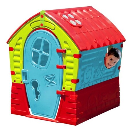 Casita Ensueño para niños 95cm x 90cm x 110cm Celeste