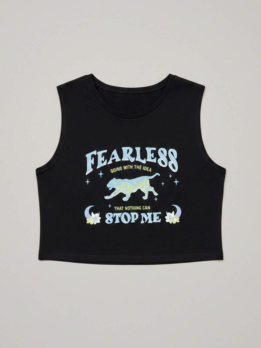 MUSCULOSA ALONA DIXIE - Negro 