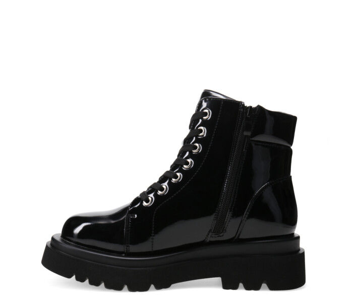 Bota PONDS Borcego chato Black Patent