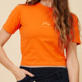T-SHIRT ARIAKE RUSTY Naranja