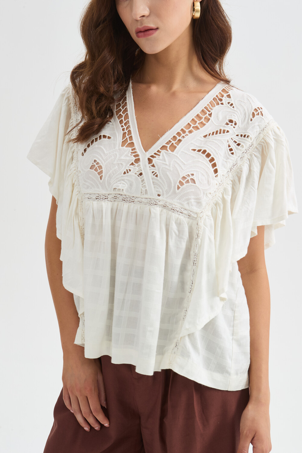 Blusa Lunor Marfil / Off White