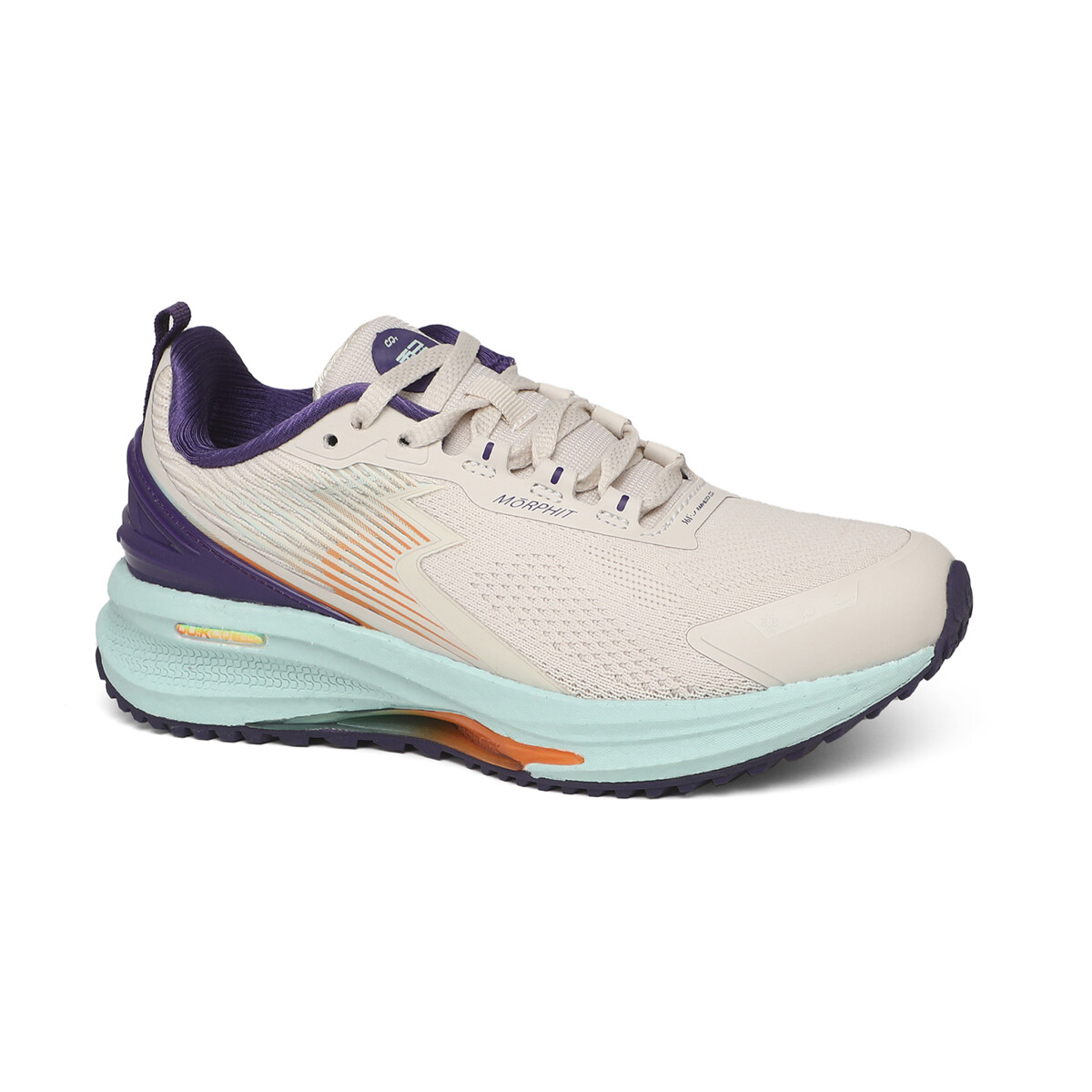361ş STABLE RUNNING - Beige/Violet/Cyan 